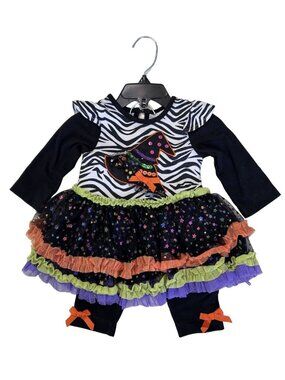 NWOT Infant Halloween Dress and Pants, 6mo